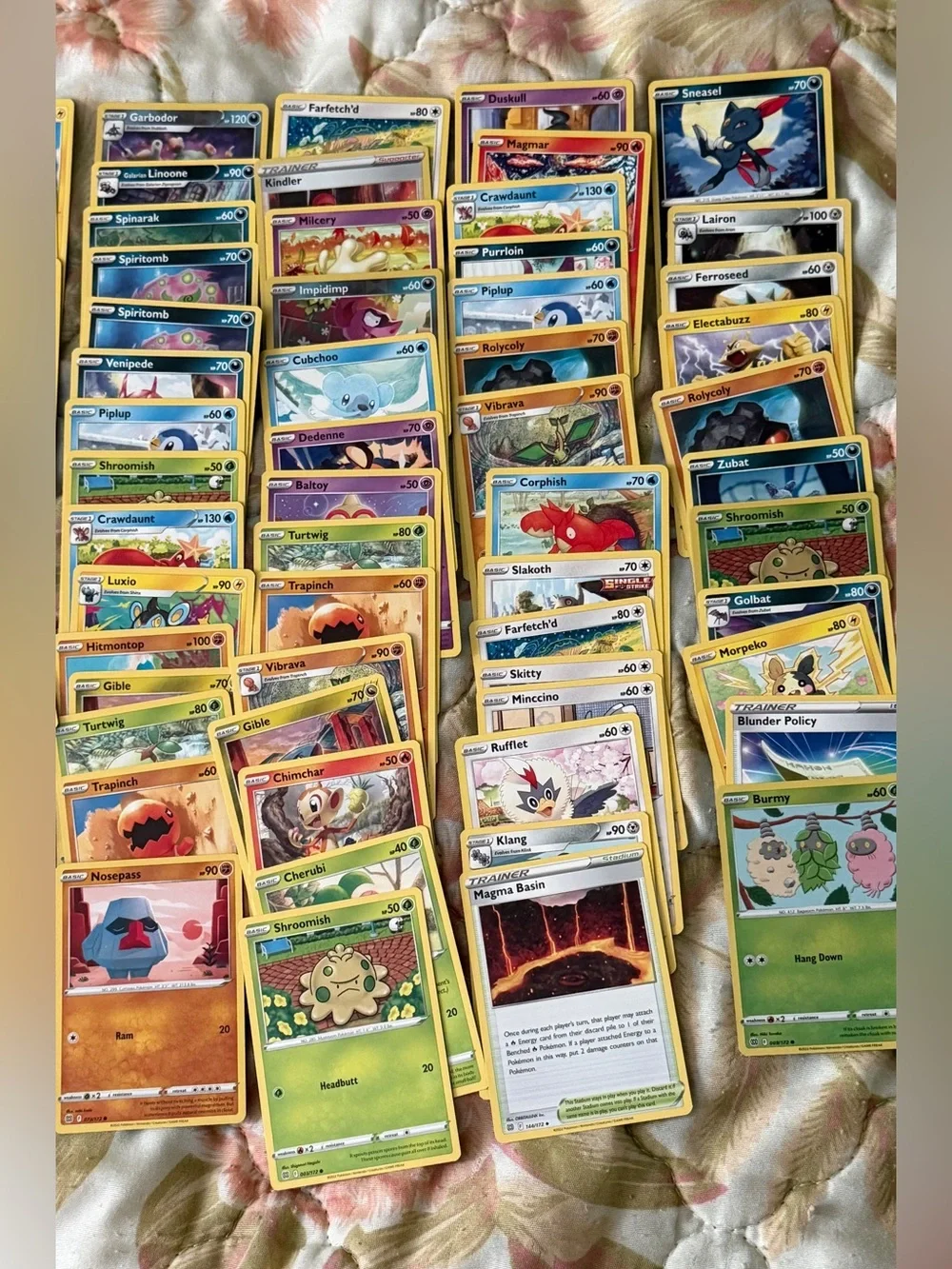 100 Pokemon Cards Lot Bulk Common Uncommon Mixed Sets No Energy